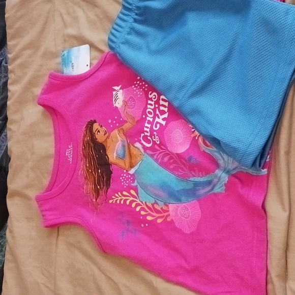 Disney Other - Girls Disney The Little Mermaid Set